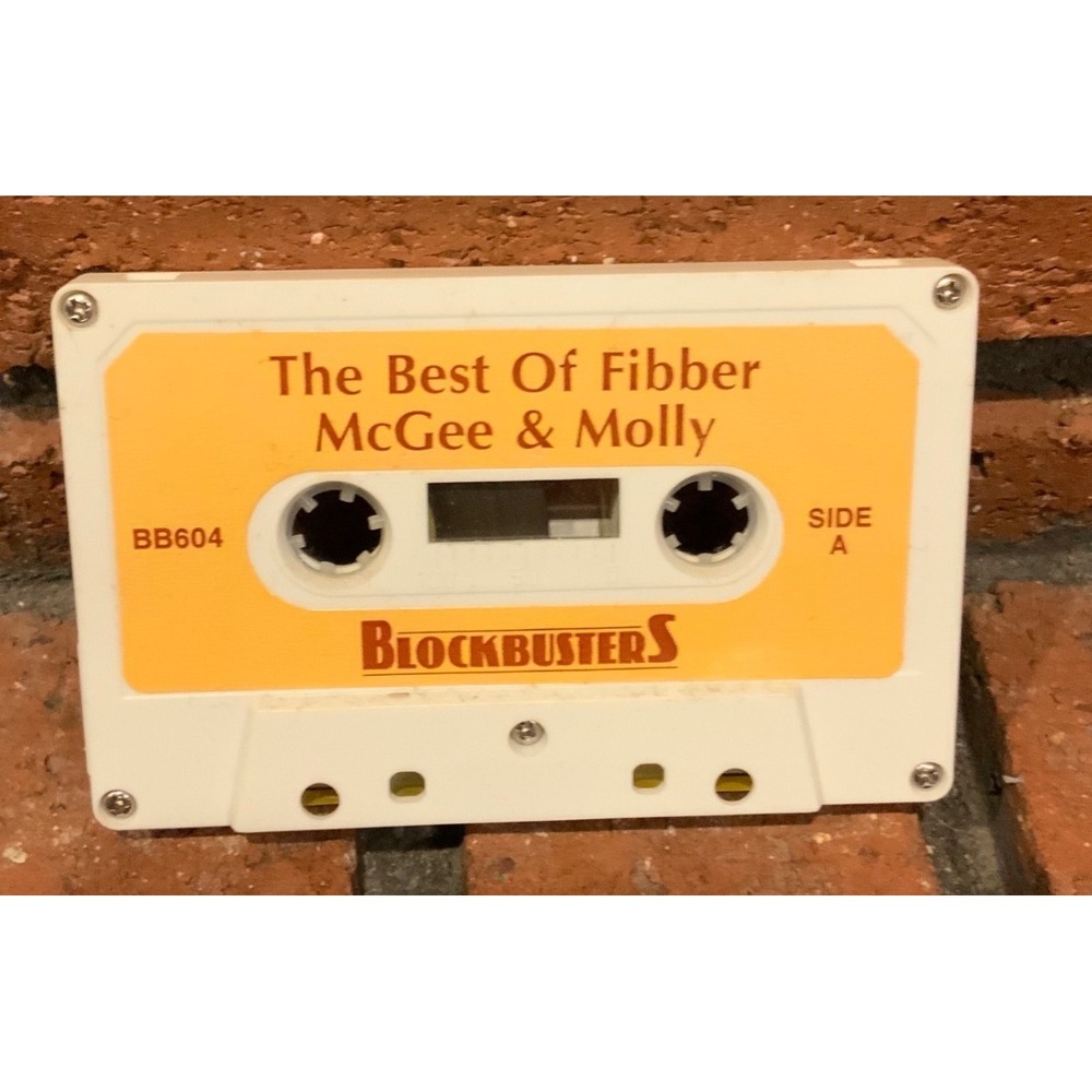 The Best of Fibber McGee & Molly Cassette Tape Vintage Radio Comedy BB604 1985
